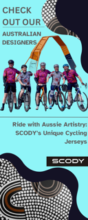 Australian cycling jersey designer range 